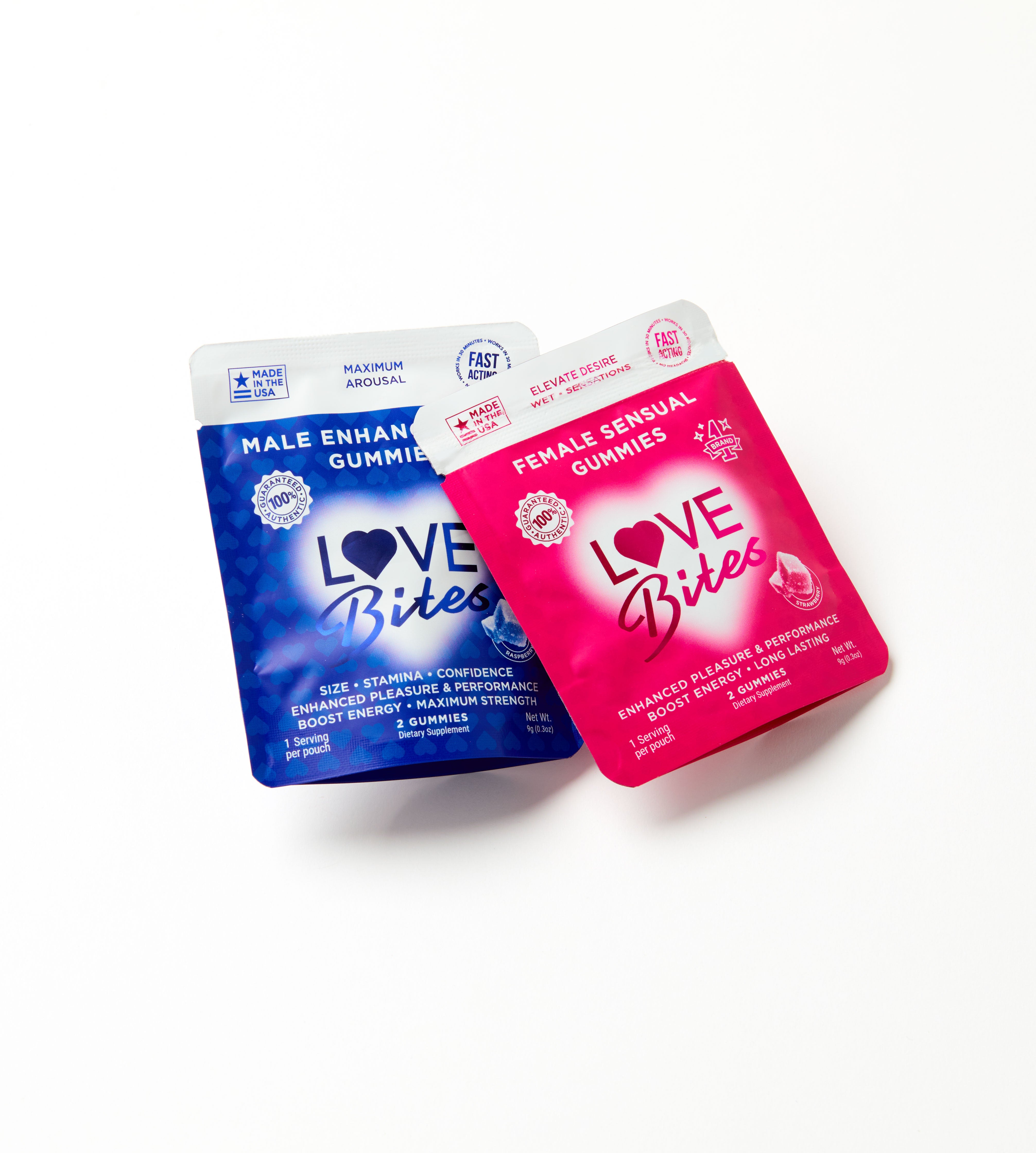 Love Bites Enhancement Gummies Combo